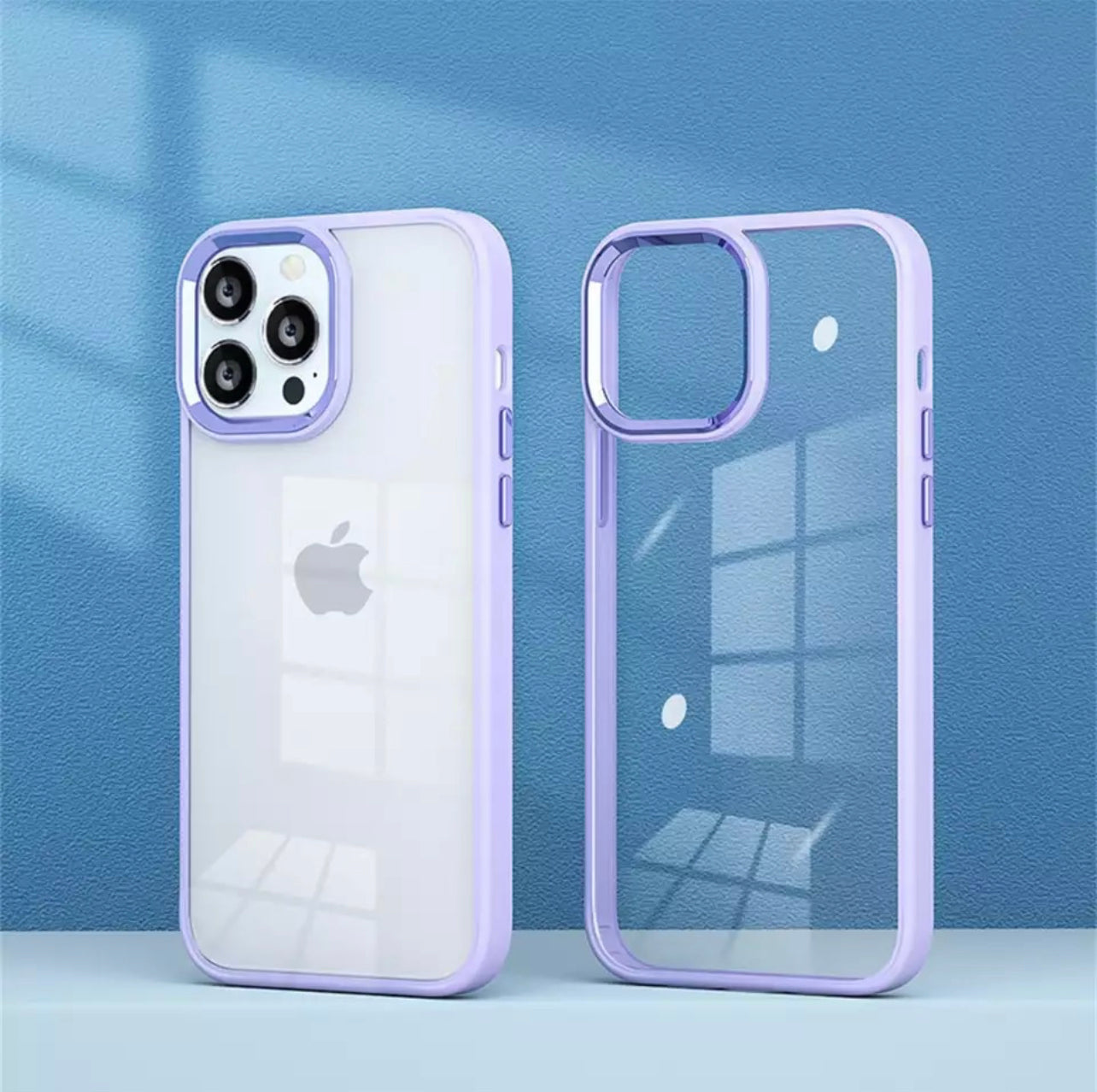 Premium Translucent Clear Hardshell TPU Rubber Borders Phone Case- for Apple iPhone 14 Series - Super Savings Technologies Co.,LTD Premium Translucent Clear Hardshell TPU Rubber Borders Phone Case- for Apple iPhone 14 Series - Super Savings Technologies Co.,LTD